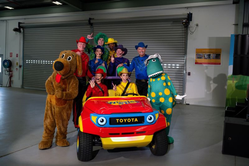 Toyota reveals new EV ute... for The Wiggles