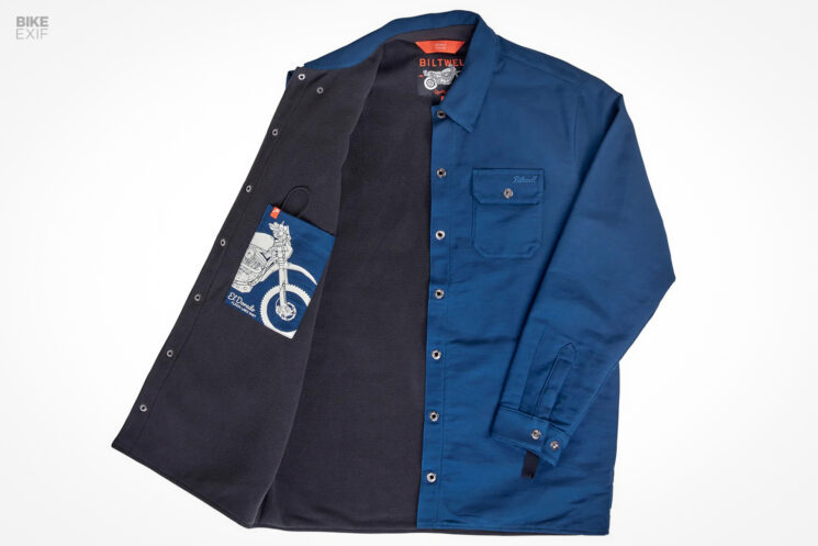 Biltwell El Dorado ShirtJack Navy