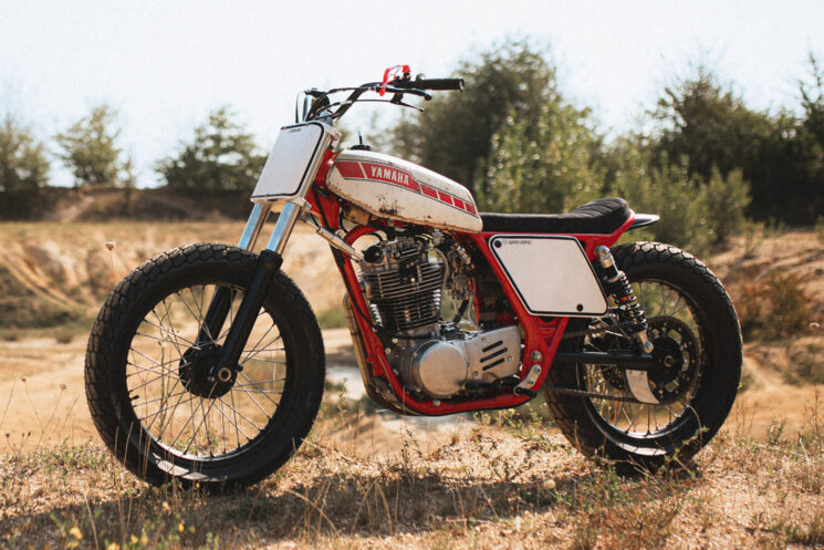 Yamaha SR500 flat tracker by Workshop43