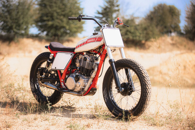 Yamaha SR500 flat tracker by Workshop43