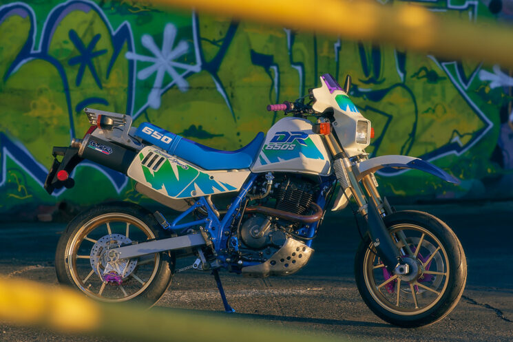 Suzuki DR650 supermoto by The Lurkshop