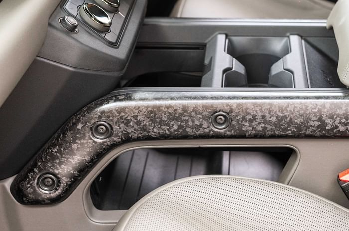 Defender Octa carbon fibre interior trim Defender Octa carbon fibre interior trim