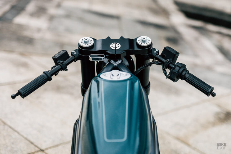 Custom-built Ducati Scrambler 1100 Sport Pro café racer by Wedge Motorcycle