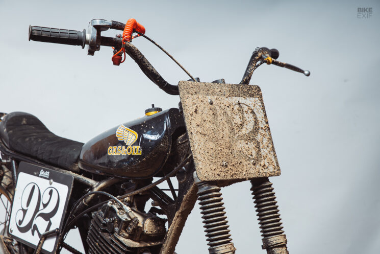 Honda XL500 flat tracker by Gas & Oil Bespoke Motorcycles