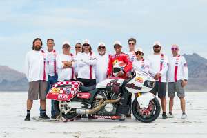 Indian Challenger land speed bagger