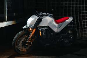 Neo-futuristic Husqvarna 701 custom by Ask Motorcycle