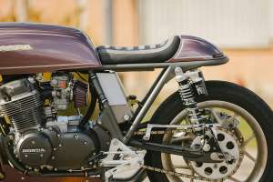 Honda CB750 café racer by Mile Zero Racers