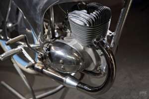 Motorcycle Art: A BSA Bantam built by Craig Rodsmith for the  Haas Moto Museum